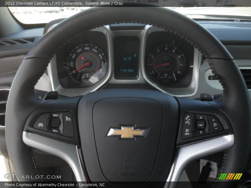  2012 Camaro LT/RS Convertible Steering Wheel