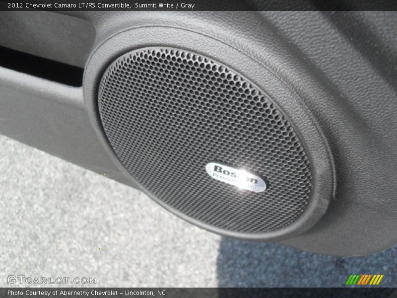 Summit White / Gray 2012 Chevrolet Camaro LT/RS Convertible