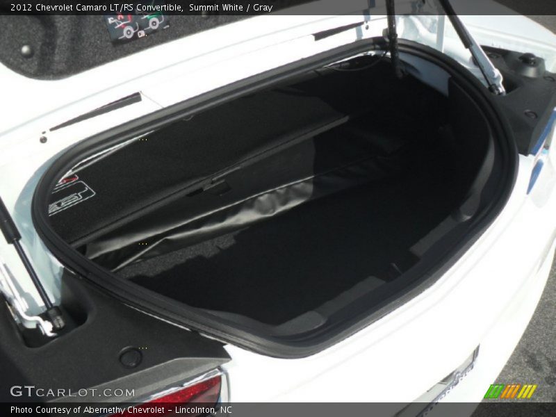 Summit White / Gray 2012 Chevrolet Camaro LT/RS Convertible