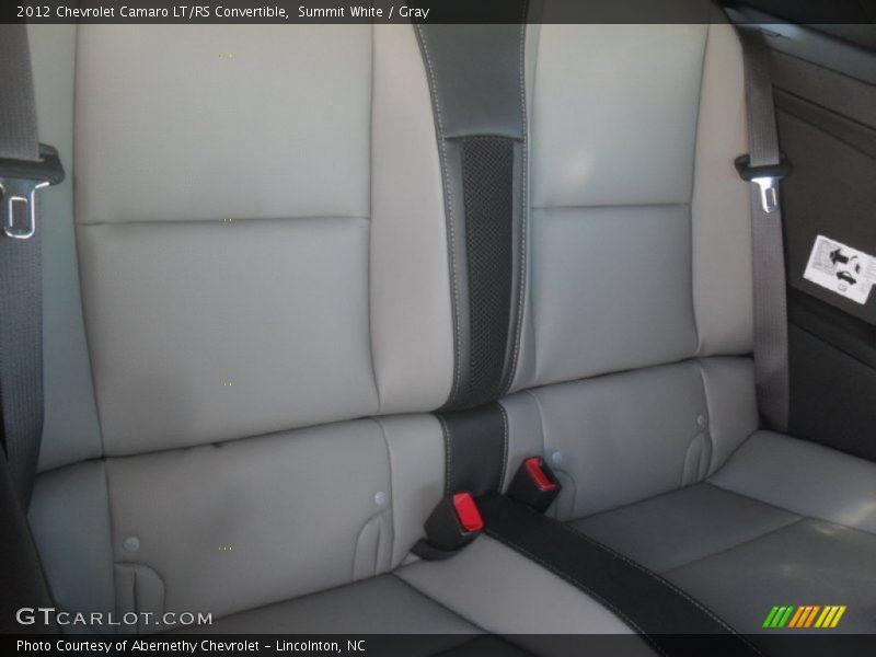 Summit White / Gray 2012 Chevrolet Camaro LT/RS Convertible