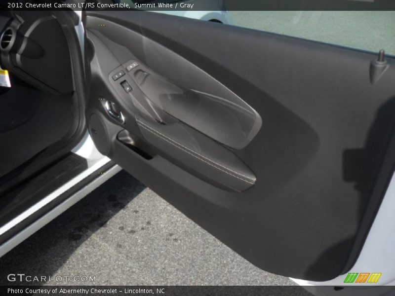 Summit White / Gray 2012 Chevrolet Camaro LT/RS Convertible