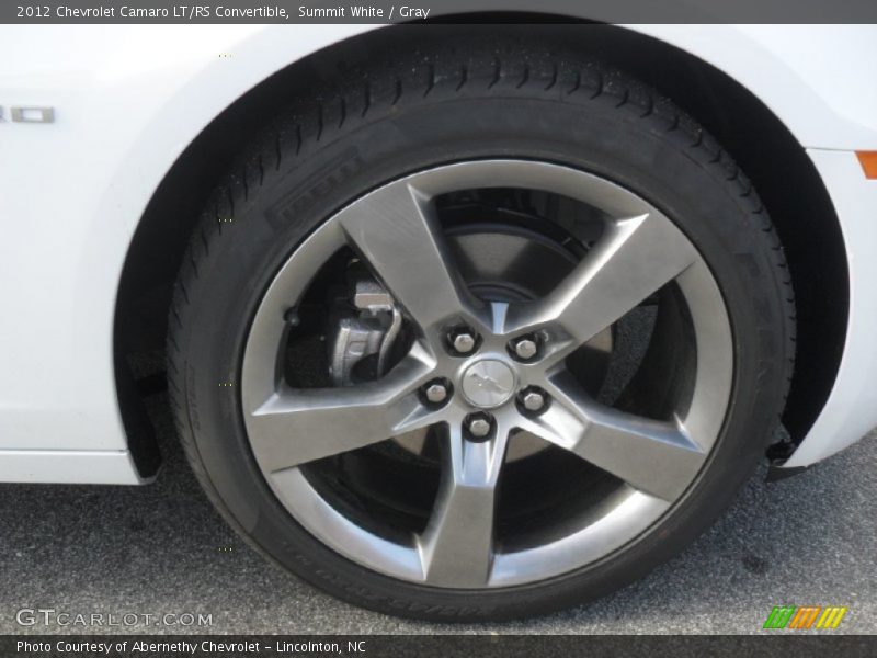  2012 Camaro LT/RS Convertible Wheel
