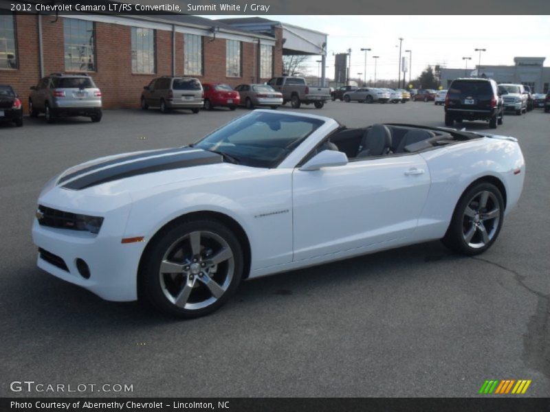  2012 Camaro LT/RS Convertible Summit White
