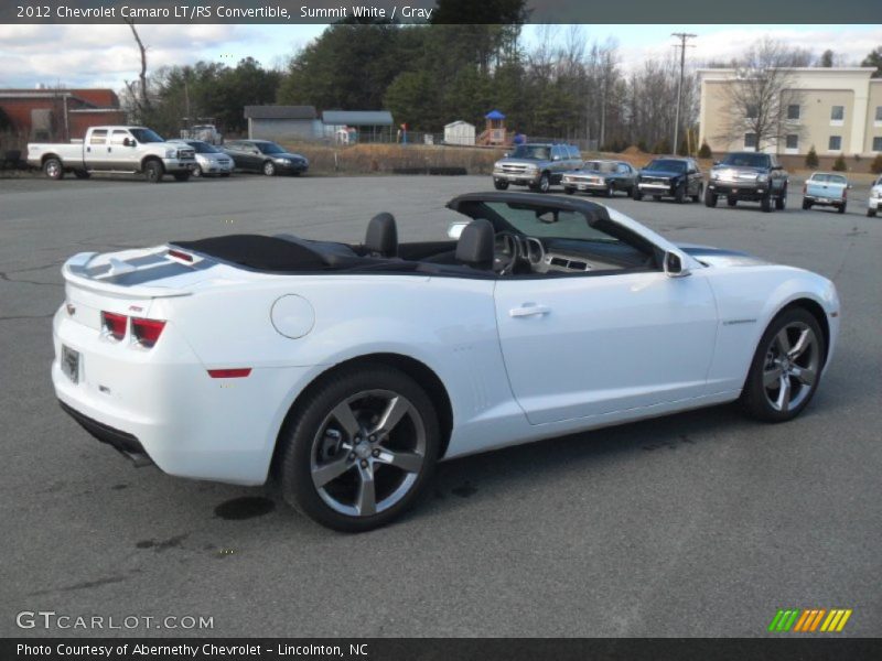  2012 Camaro LT/RS Convertible Summit White