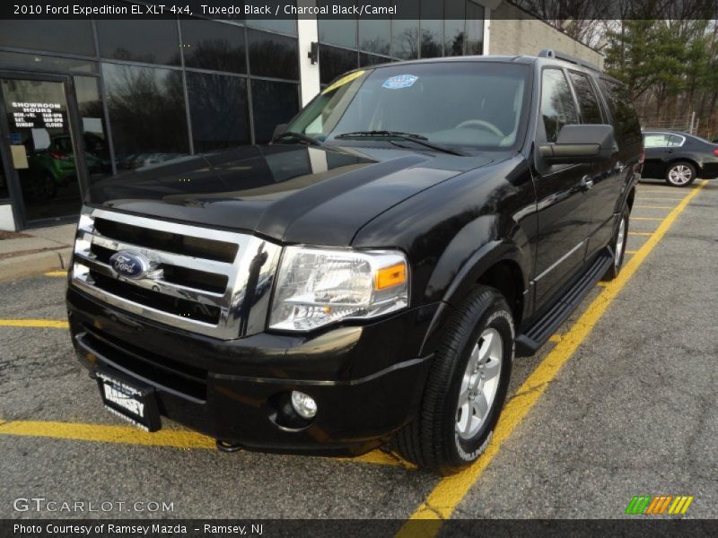 Tuxedo Black / Charcoal Black/Camel 2010 Ford Expedition EL XLT 4x4