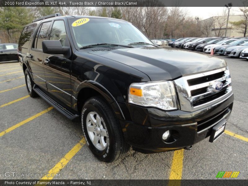 Tuxedo Black / Charcoal Black/Camel 2010 Ford Expedition EL XLT 4x4