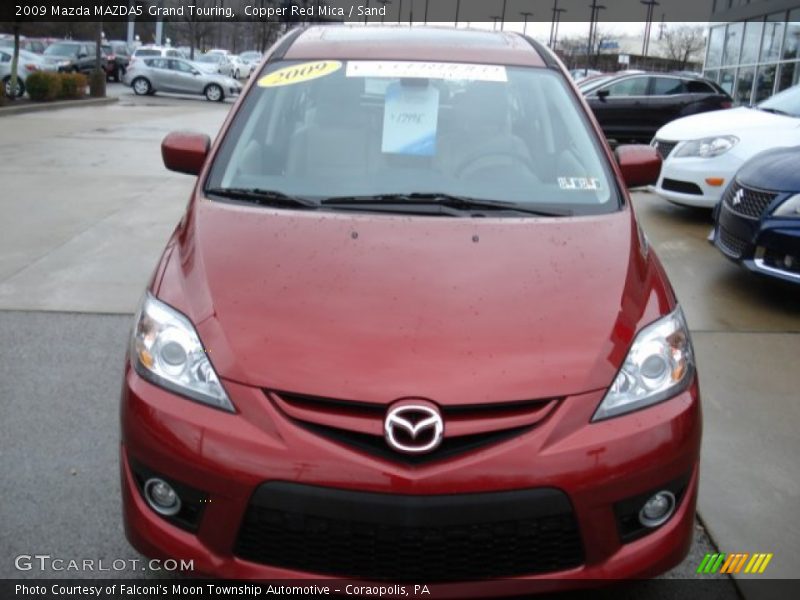 Copper Red Mica / Sand 2009 Mazda MAZDA5 Grand Touring