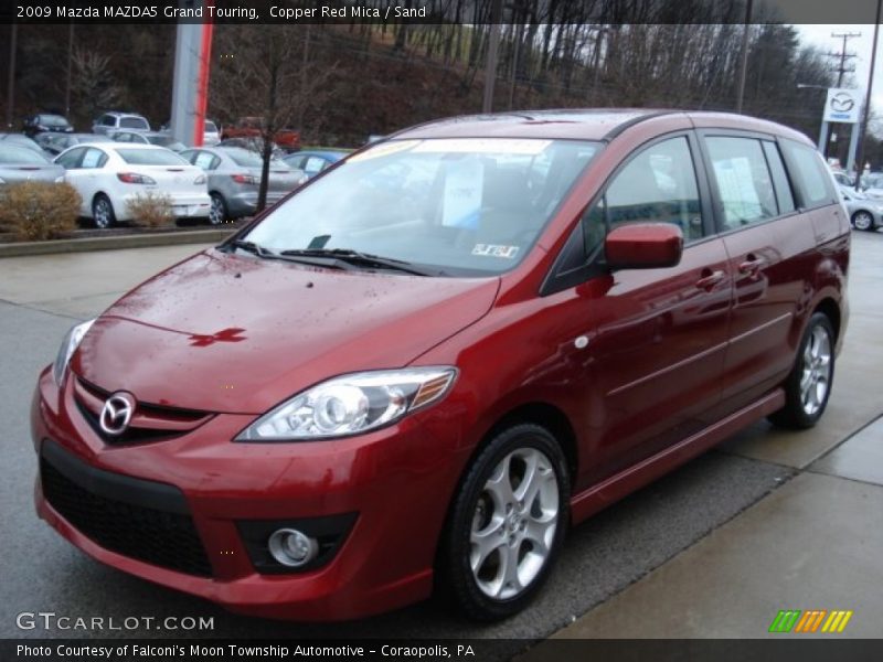 Copper Red Mica / Sand 2009 Mazda MAZDA5 Grand Touring