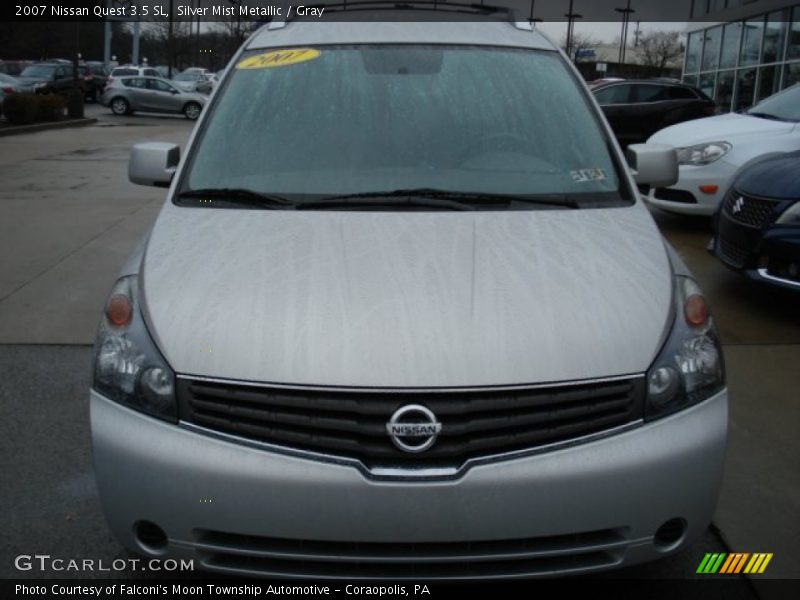 Silver Mist Metallic / Gray 2007 Nissan Quest 3.5 SL