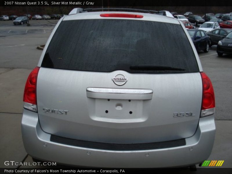 Silver Mist Metallic / Gray 2007 Nissan Quest 3.5 SL