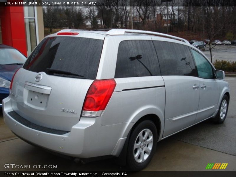 Silver Mist Metallic / Gray 2007 Nissan Quest 3.5 SL
