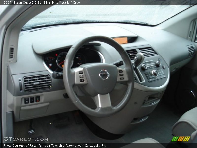 Silver Mist Metallic / Gray 2007 Nissan Quest 3.5 SL