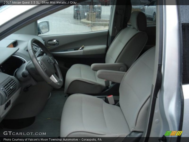 Silver Mist Metallic / Gray 2007 Nissan Quest 3.5 SL