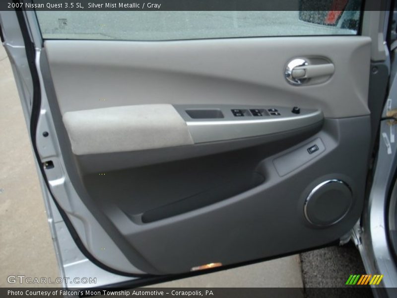 Silver Mist Metallic / Gray 2007 Nissan Quest 3.5 SL