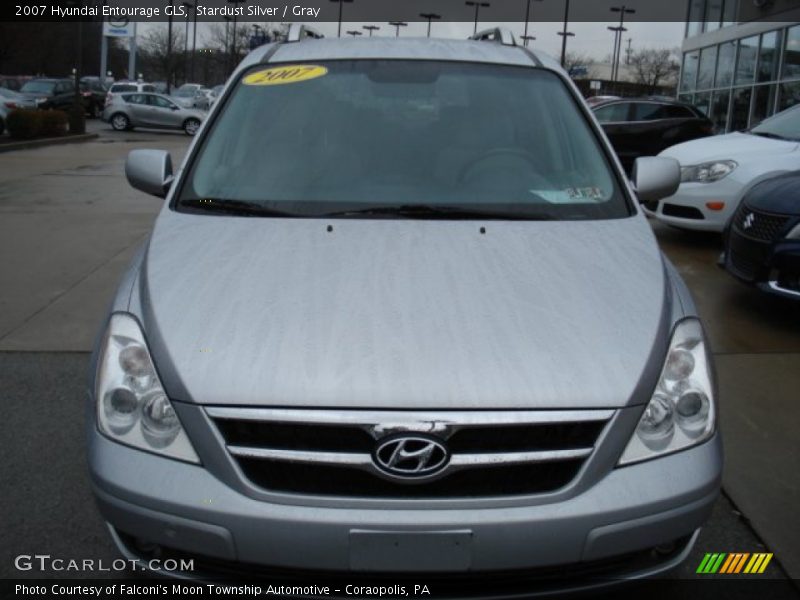 Stardust Silver / Gray 2007 Hyundai Entourage GLS