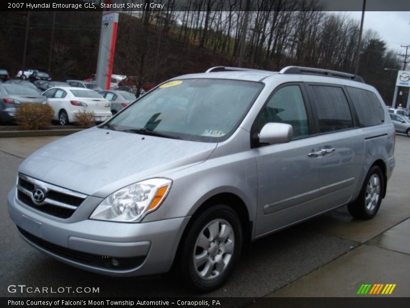 Stardust Silver / Gray 2007 Hyundai Entourage GLS
