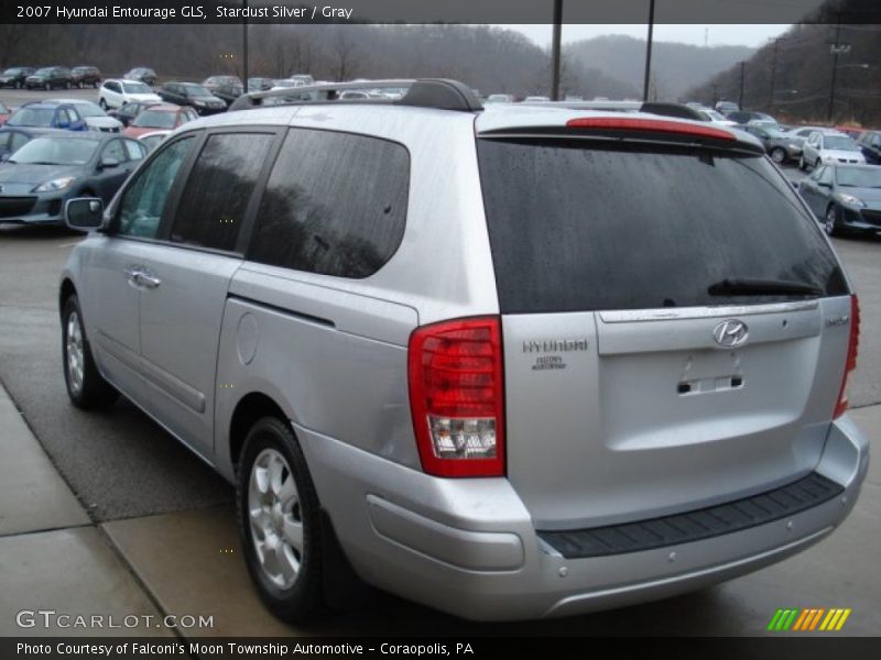 Stardust Silver / Gray 2007 Hyundai Entourage GLS