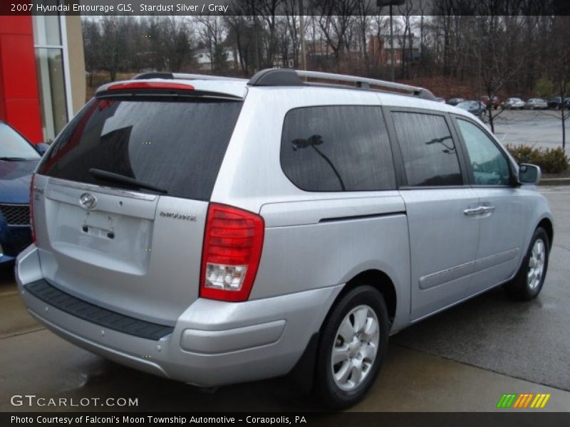 Stardust Silver / Gray 2007 Hyundai Entourage GLS