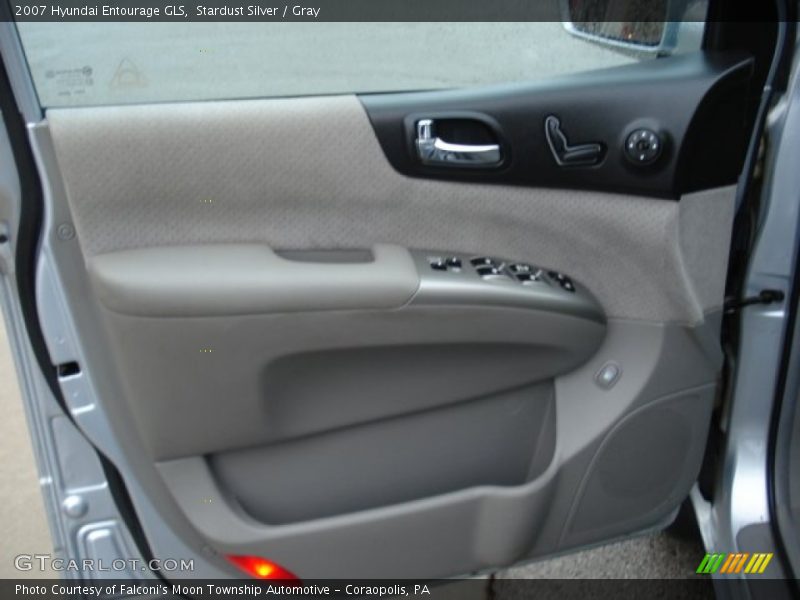 Stardust Silver / Gray 2007 Hyundai Entourage GLS