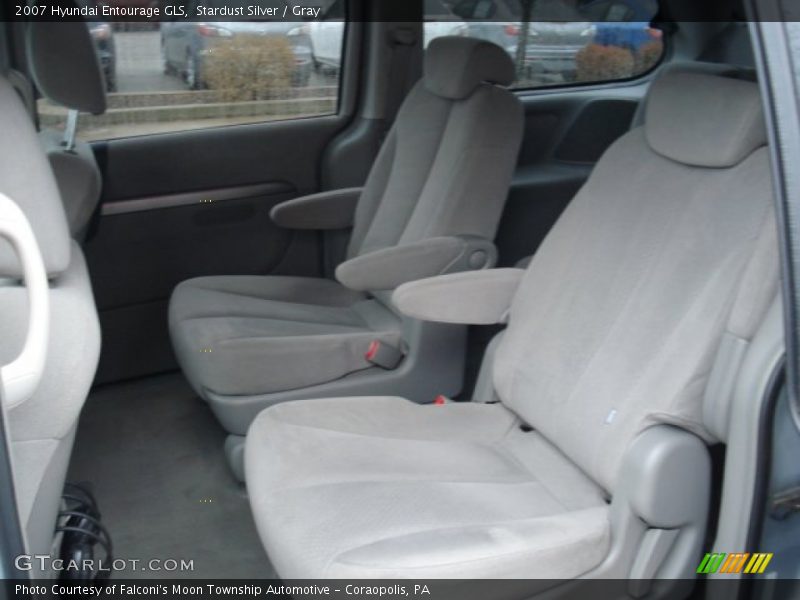 Stardust Silver / Gray 2007 Hyundai Entourage GLS
