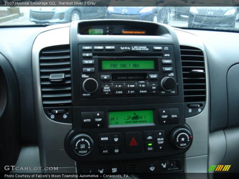 Stardust Silver / Gray 2007 Hyundai Entourage GLS