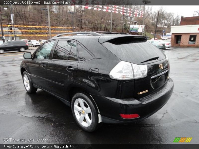Black Onyx / Black 2007 Lexus RX 350 AWD