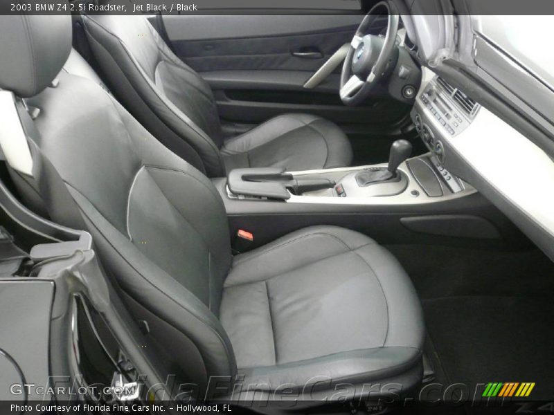 Jet Black / Black 2003 BMW Z4 2.5i Roadster