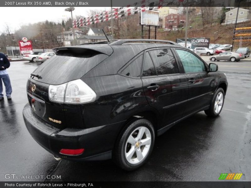 Black Onyx / Black 2007 Lexus RX 350 AWD