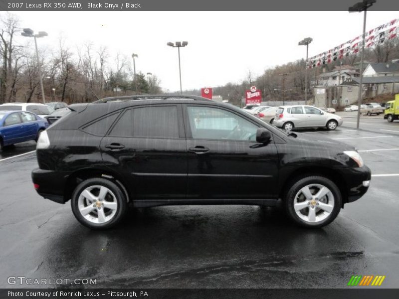 Black Onyx / Black 2007 Lexus RX 350 AWD