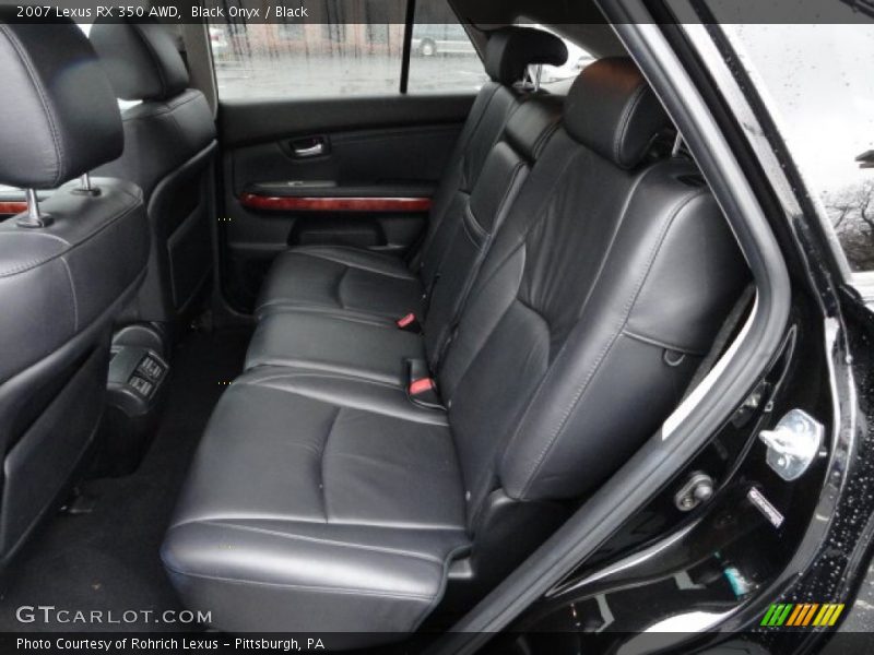Black Onyx / Black 2007 Lexus RX 350 AWD
