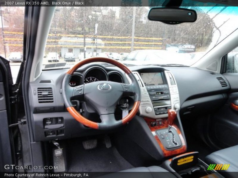 Black Onyx / Black 2007 Lexus RX 350 AWD