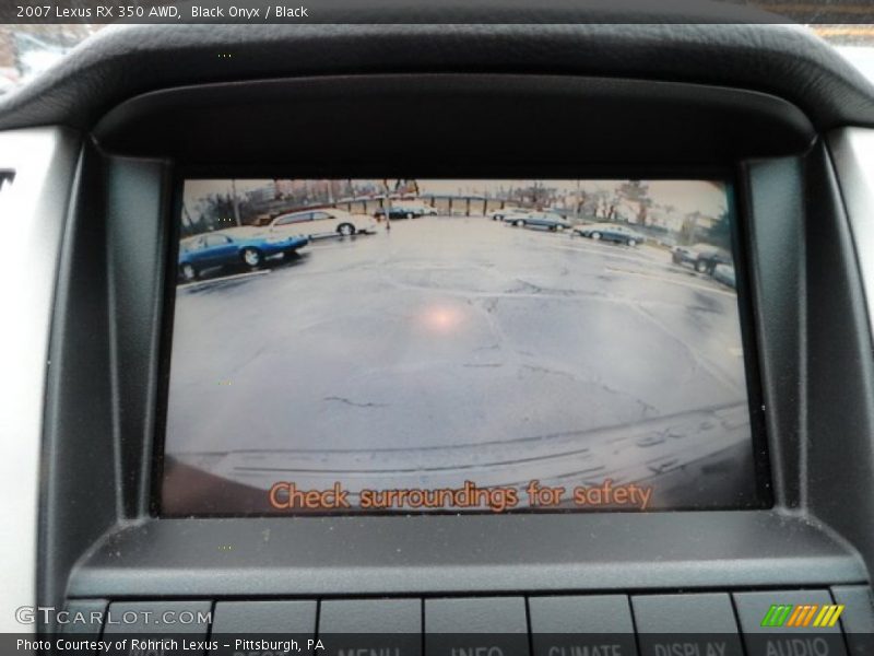 Black Onyx / Black 2007 Lexus RX 350 AWD