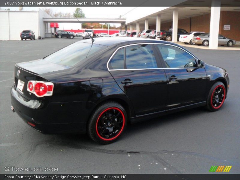 Black / Anthracite 2007 Volkswagen Jetta Wolfsburg Edition Sedan