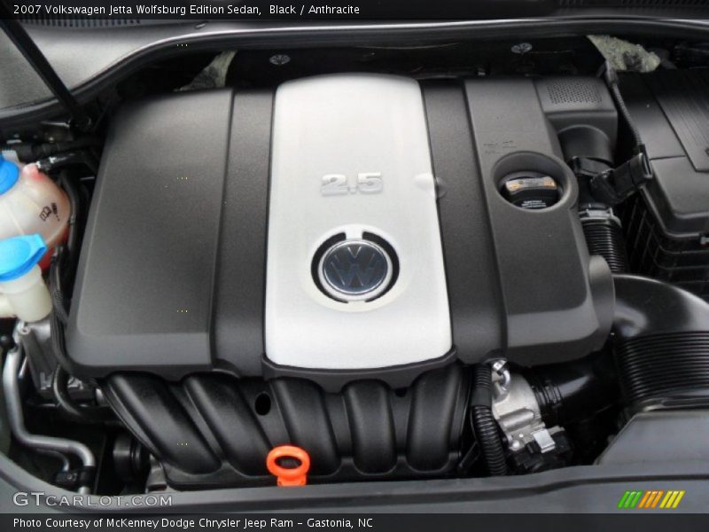 Black / Anthracite 2007 Volkswagen Jetta Wolfsburg Edition Sedan