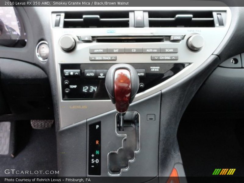  2010 RX 350 AWD 6 Speed ECT Automatic Shifter