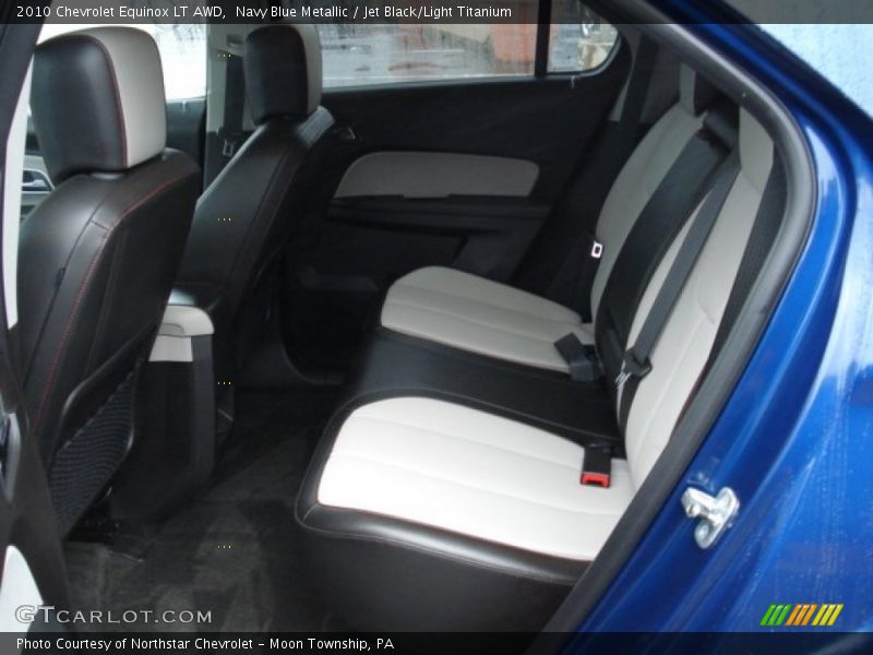  2010 Equinox LT AWD Jet Black/Light Titanium Interior