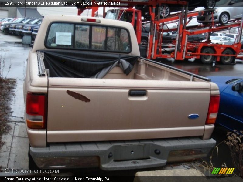 Light Saddle Metallic / Beige 1996 Ford Ranger XLT Regular Cab