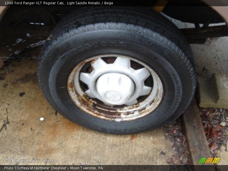Light Saddle Metallic / Beige 1996 Ford Ranger XLT Regular Cab