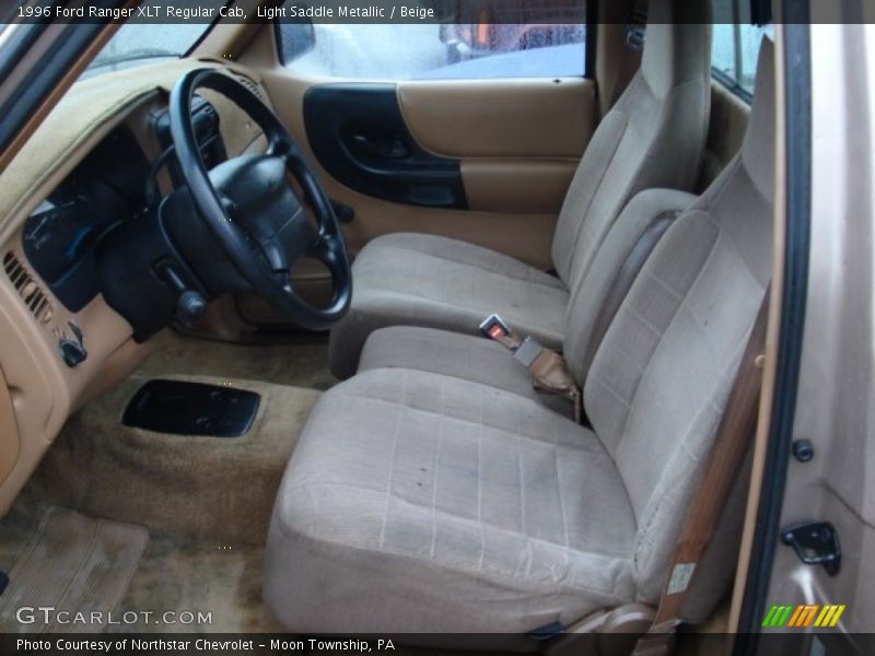  1996 Ranger XLT Regular Cab Beige Interior