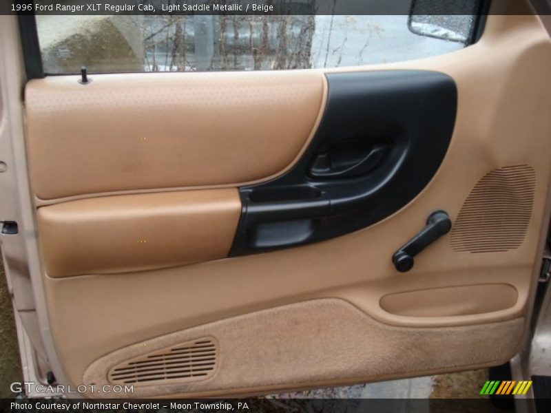 Light Saddle Metallic / Beige 1996 Ford Ranger XLT Regular Cab