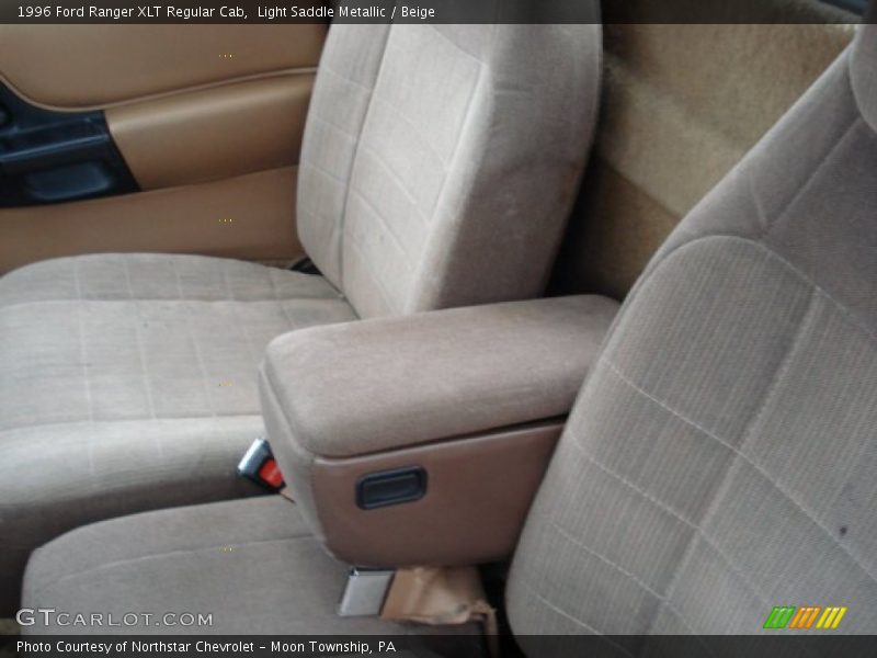Light Saddle Metallic / Beige 1996 Ford Ranger XLT Regular Cab