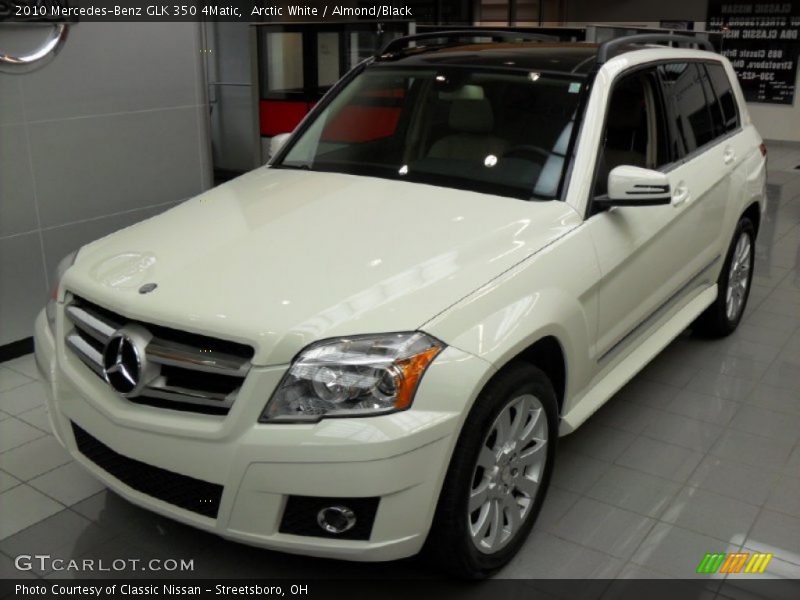 Arctic White / Almond/Black 2010 Mercedes-Benz GLK 350 4Matic
