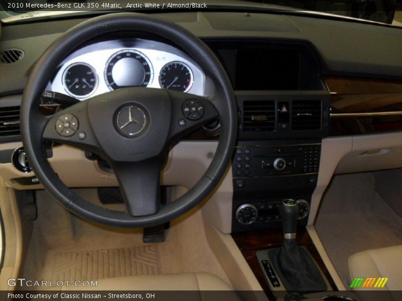 Arctic White / Almond/Black 2010 Mercedes-Benz GLK 350 4Matic