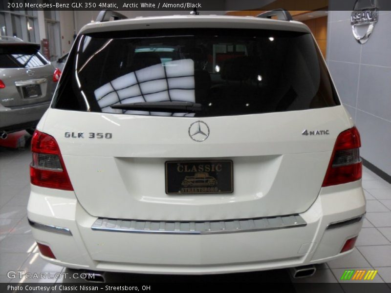 Arctic White / Almond/Black 2010 Mercedes-Benz GLK 350 4Matic