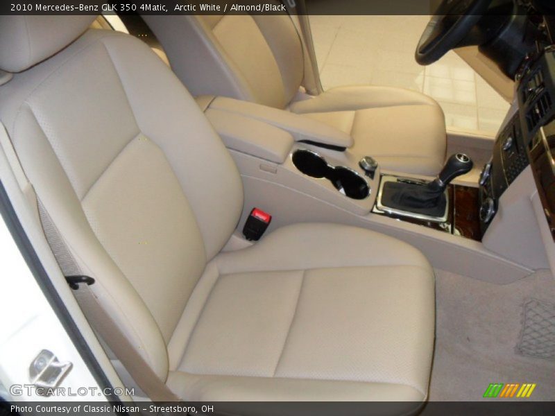 Arctic White / Almond/Black 2010 Mercedes-Benz GLK 350 4Matic