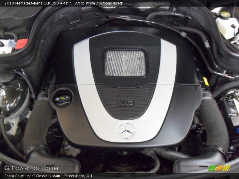 Arctic White / Almond/Black 2010 Mercedes-Benz GLK 350 4Matic
