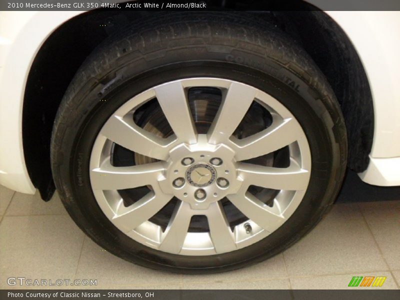 Arctic White / Almond/Black 2010 Mercedes-Benz GLK 350 4Matic