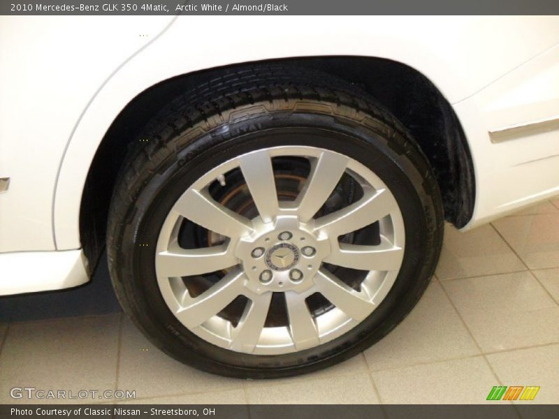 Arctic White / Almond/Black 2010 Mercedes-Benz GLK 350 4Matic