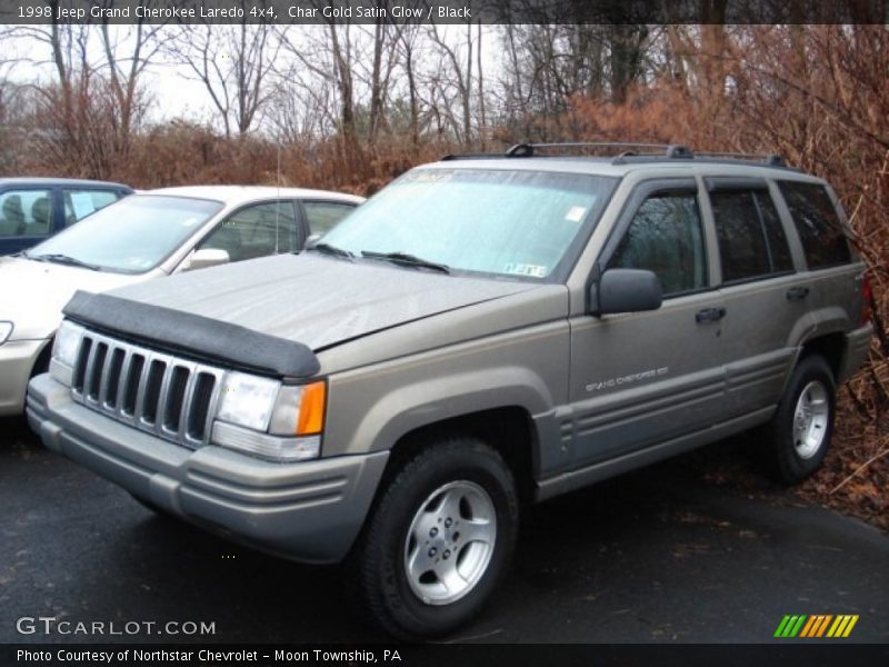 Char Gold Satin Glow / Black 1998 Jeep Grand Cherokee Laredo 4x4