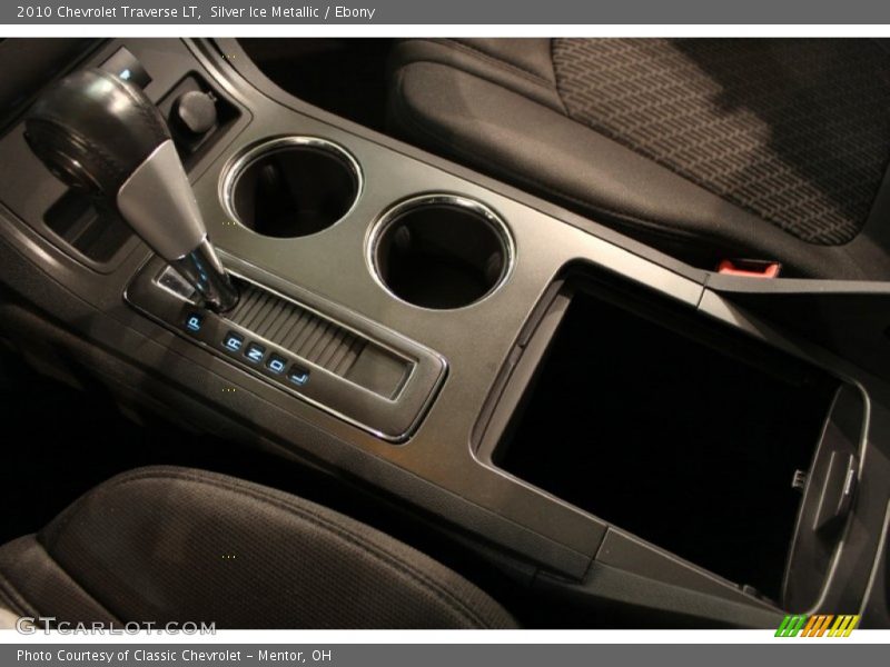 Silver Ice Metallic / Ebony 2010 Chevrolet Traverse LT